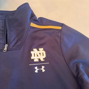 Under Armour Dark Blue sweatshirt.
